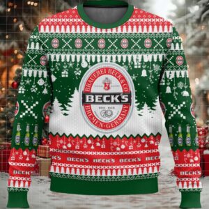 Beck’s German Beer Ugly Christmas Sweater Beck’s German Beer Ugly Christmas Sweater