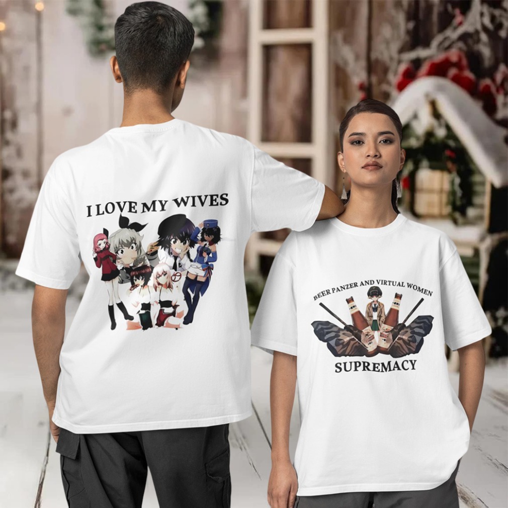 Beer panzer and virtual women Supremacy Two sided T shirt Beer panzer and virtual women Supremacy Two sided T shirt