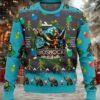 Scary Christmas Mike Wazowski Monster Inc Ugly Christmas Sweater