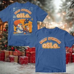 Billy Strings Live In The Tiger City Oslo Norway Fall Europe Tour On October 3 2025 Two Sided T shirt