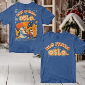 Billy Strings Live In The Tiger City Oslo Norway Fall Europe Tour On October 3 2025 Two Sided T shirt