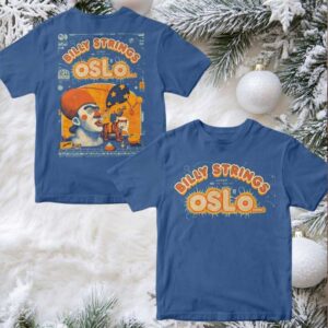 Billy Strings Live In The Tiger City Oslo Norway Fall Europe Tour On October 3 2025 Two Sided T shirt