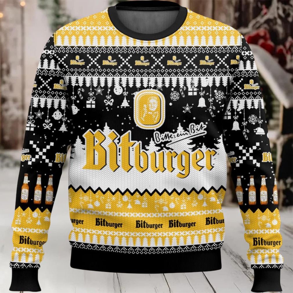 Bitburger German Beer Ugly Christmas Sweater Bitburger German Beer Ugly Christmas Sweater