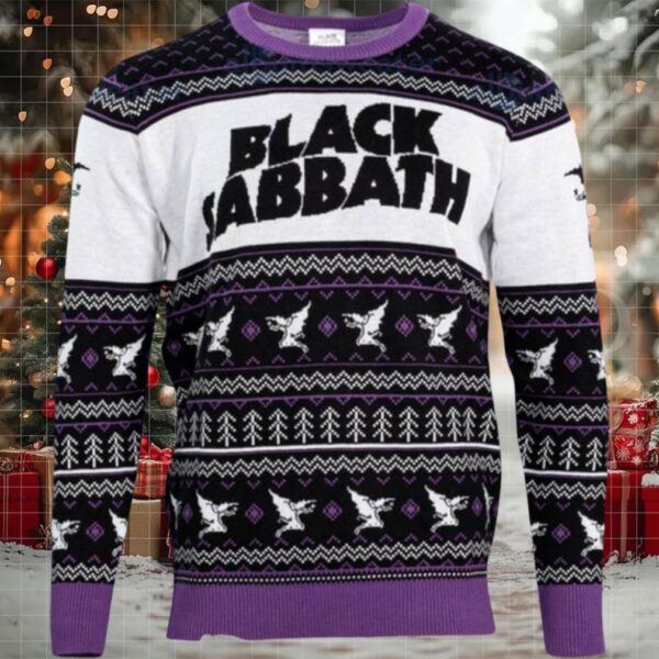 Black Sabbath Flying Demon Ugly Christmas Sweater