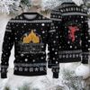 White & Burgundy Reindeer Pattern “Peace Love Busch Light” Ugly Christmas Sweater White & Burgundy Reindeer Pattern “Peace Love Busch Light” Ugly Christmas Sweater
