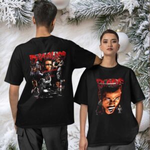 Blade face two sided T shirt