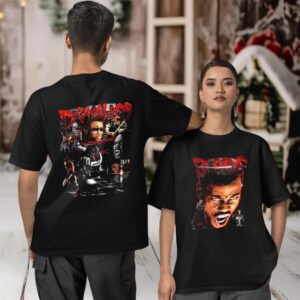 Blade face two sided T shirt