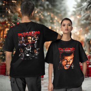 Blade face two sided T shirt