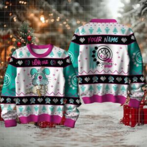 Blink 182 Custom Christmas Ugly Sweater
