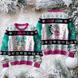 Blink 182 Custom Christmas Ugly Sweater