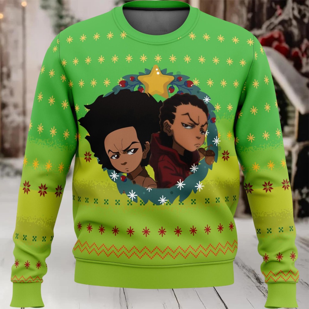 Boondocks Ugly Christmas Sweater Boondocks Ugly Christmas Sweater