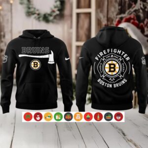 Boston Bruins Firefighter Appreciation Day Hoodie Shirt