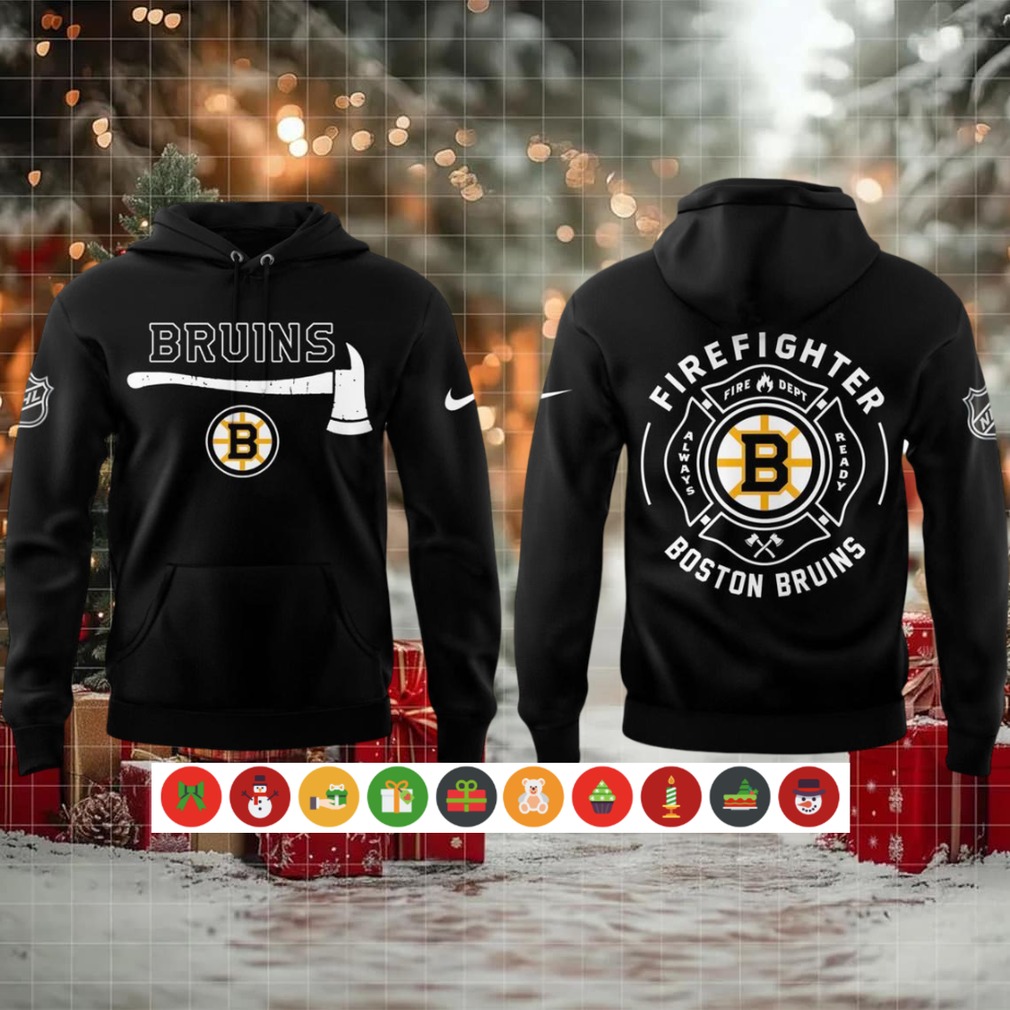 Boston Bruins Firefighter Appreciation Day Hoodie Shirt