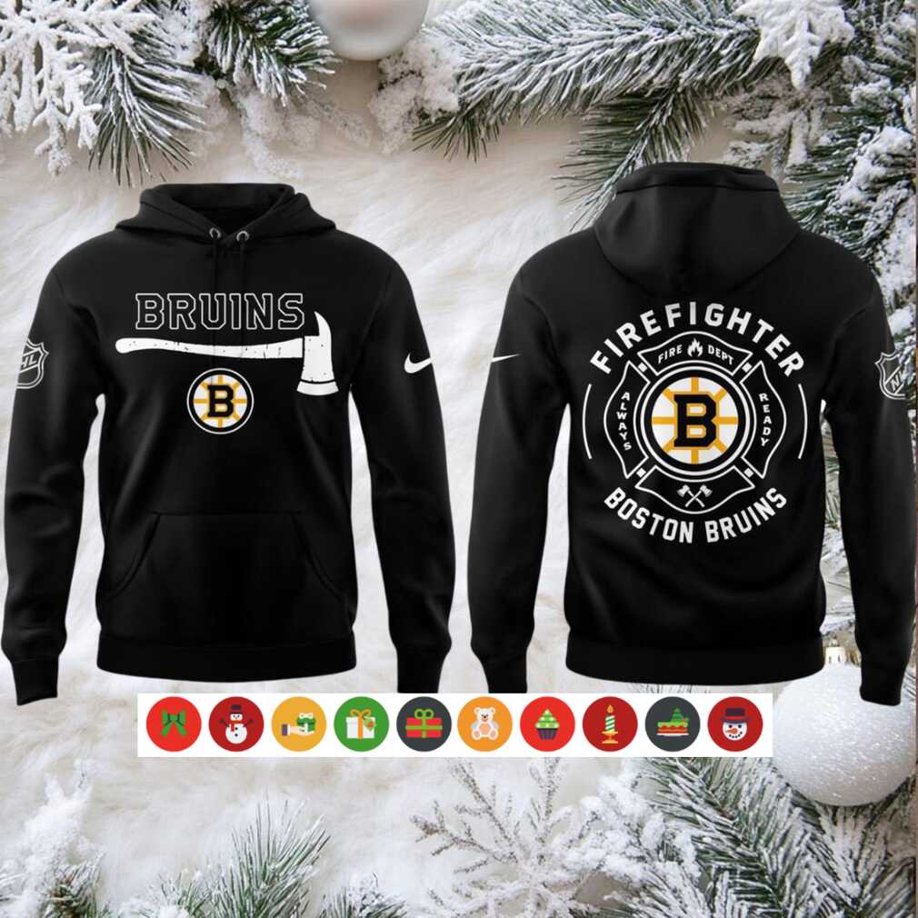 Boston Bruins Firefighter Appreciation Day Hoodie Shirt Boston Bruins Firefighter Appreciation Day Hoodie Shirt