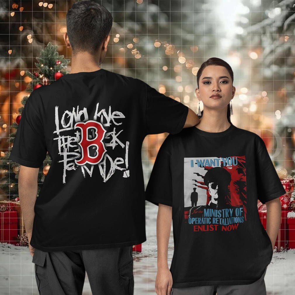 Boston Red Sox My Chemical Romance Tour 2025 two sided T shirt Boston Red Sox My Chemical Romance Tour 2025 two sided T shirt