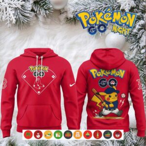 Boston Red Sox Pokemon Go 2025 Hoodie Shirt