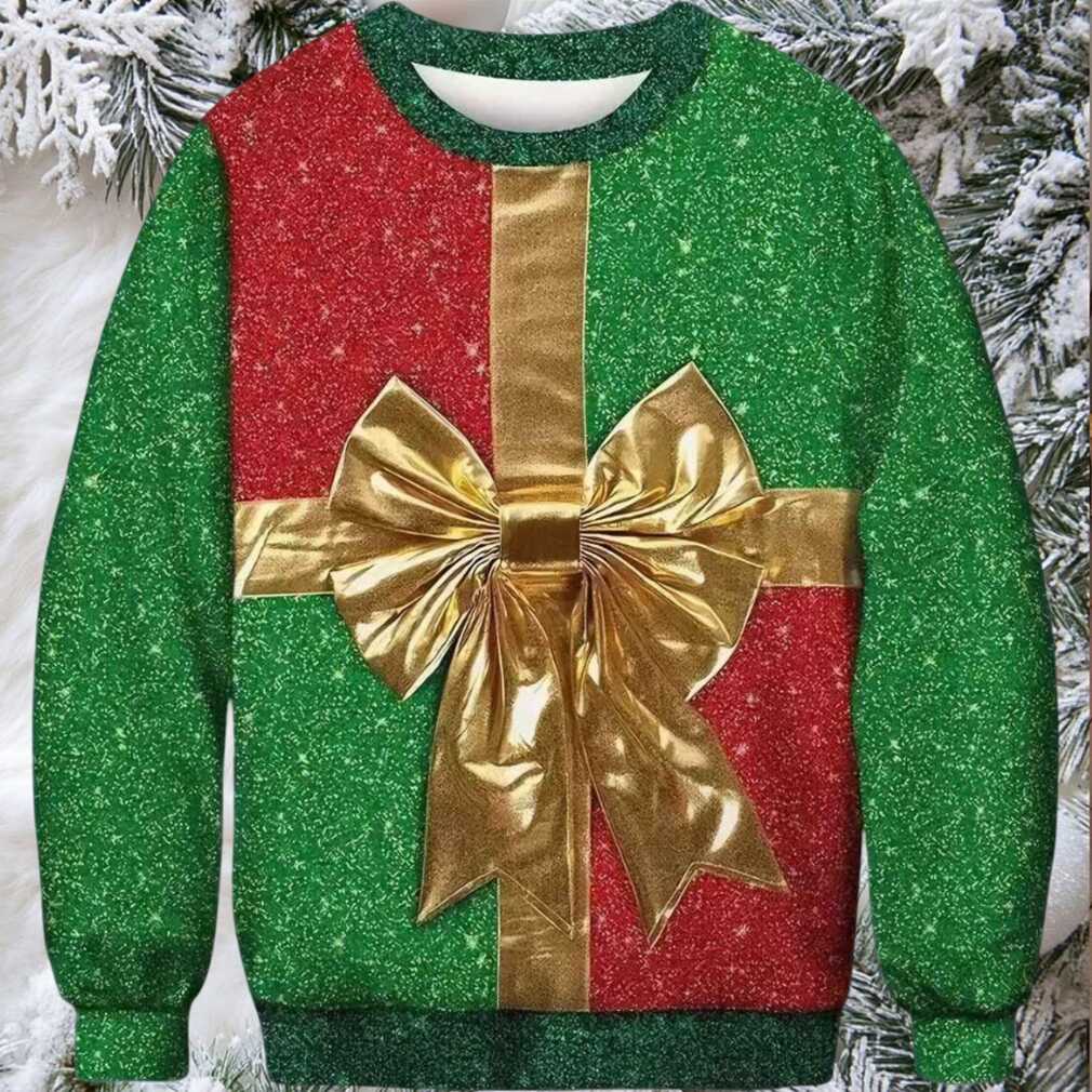 Bow Ugly Christmas Sweater