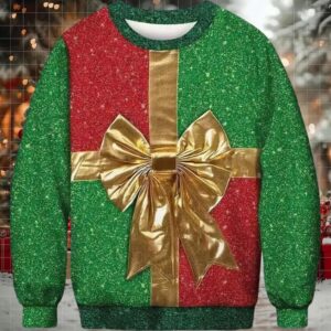 Bow Ugly Christmas Sweater
