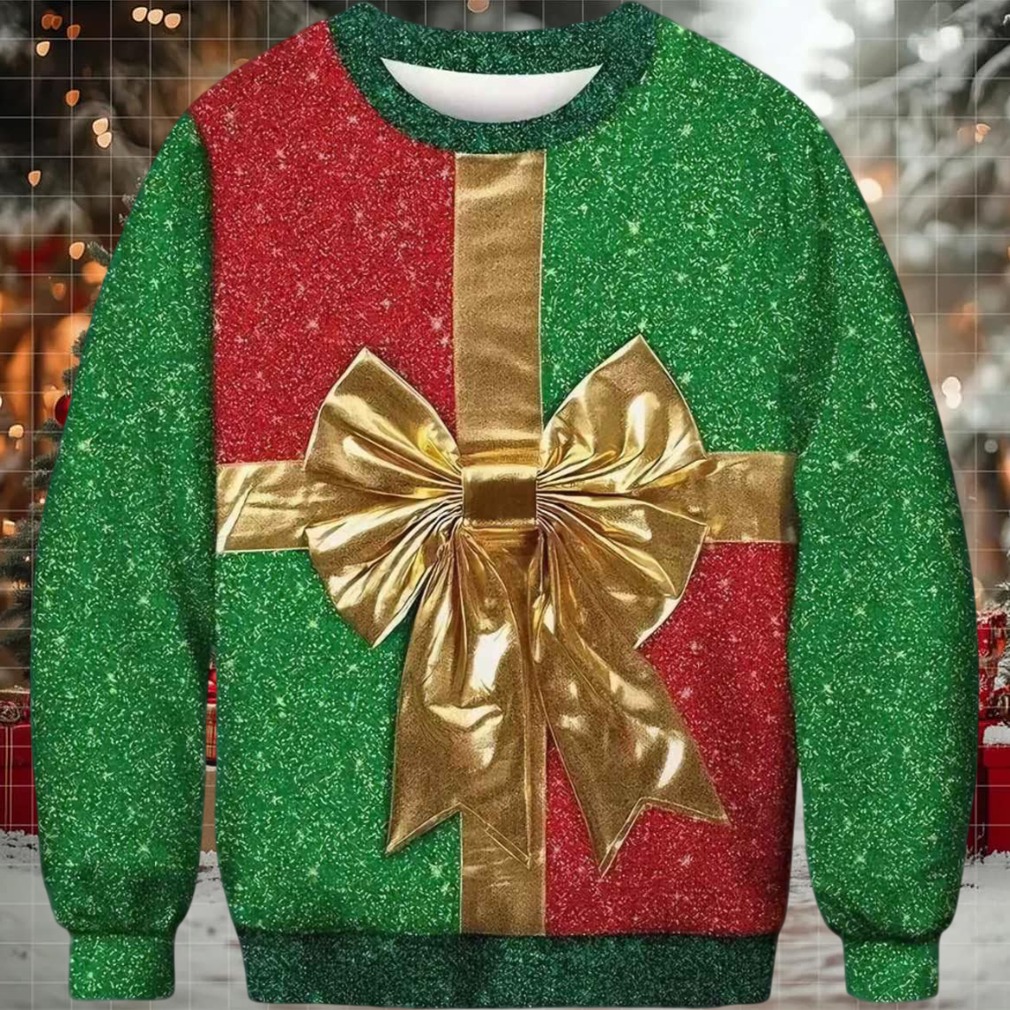 Bow Ugly Christmas Sweater