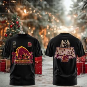 Brisbane Broncos 2025 NRL Telstra Premiership Champions shirt
