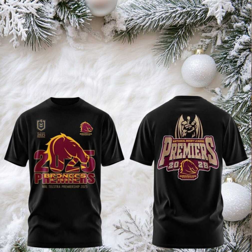 Brisbane Broncos 2025 NRL Telstra Premiership Champions shirt Brisbane Broncos 2025 NRL Telstra Premiership Champions shirt