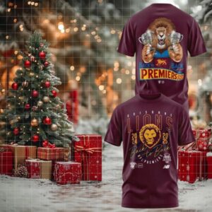 Brisbane Lions AFL 2025 Champions Celebrating Team shirt