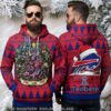 Buffalo Bills Disney Mickey Ugly Christmas 3D Hoodie Buffalo Bills Disney Mickey Ugly Christmas 3D Hoodie