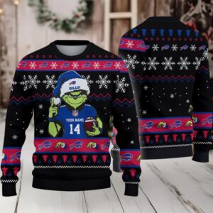 Buffalo Bills Custom Christmas Ugly Sweater