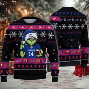 Buffalo Bills Custom Christmas Ugly Sweater