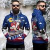 Buffalo Bills Disney Mickey Ugly Christmas 3D Hoodie Buffalo Bills Disney Mickey Ugly Christmas 3D Hoodie