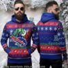 Buffalo Bills Grinch And Dog Max Ugly Christmas 3D Hoodie Red Buffalo Bills Grinch And Dog Max Ugly Christmas 3D Hoodie Red