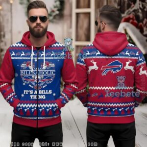 Buffalo Bills Its A Bills Thing Ugly Christmas 3D Hoodie