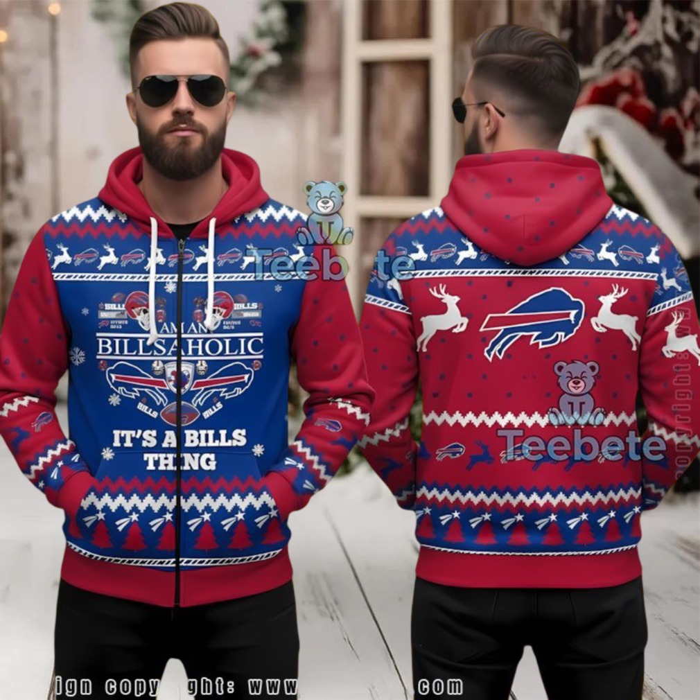 Buffalo Bills Its A Bills Thing Ugly Christmas 3D Hoodie Buffalo Bills Its A Bills Thing Ugly Christmas 3D Hoodie