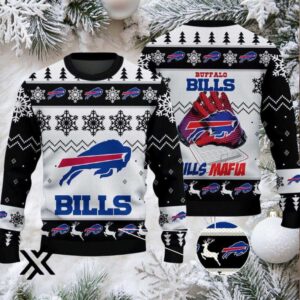Buffalo Bills Ugly Christmas Sweater 2025 X7LG2PVTH