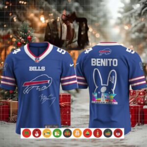 Buffalo Bills x Bad Bunny 2025 Super Bowl Jersey