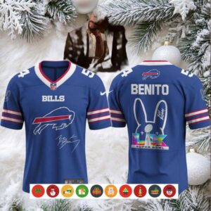 Buffalo Bills x Bad Bunny 2025 Super Bowl Jersey
