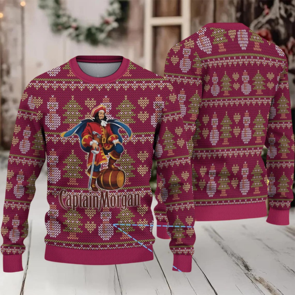 Burgundy Fair Isle Snowman & Christmas Tree Bacardi Ugly Christmas Sweater Burgundy Fair Isle Snowman & Christmas Tree Bacardi Ugly Christmas Sweater