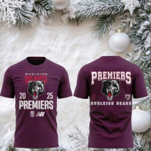 Burleigh Bears Hostplus Cup Premiers 2025 Champions Cheers shirt
