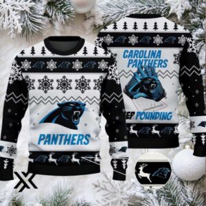 Carolina Panthers Ugly Christmas Sweater 2025 X7LG2PWK6