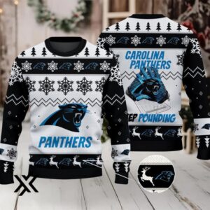Carolina Panthers Ugly Christmas Sweater 2025 X7LG2PWK6