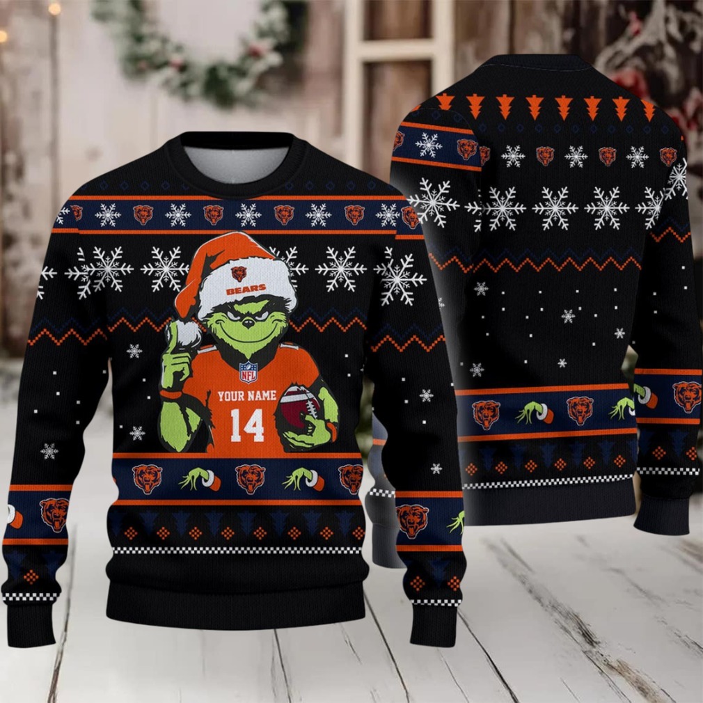 Chicago Bears Custom Christmas Ugly Sweater