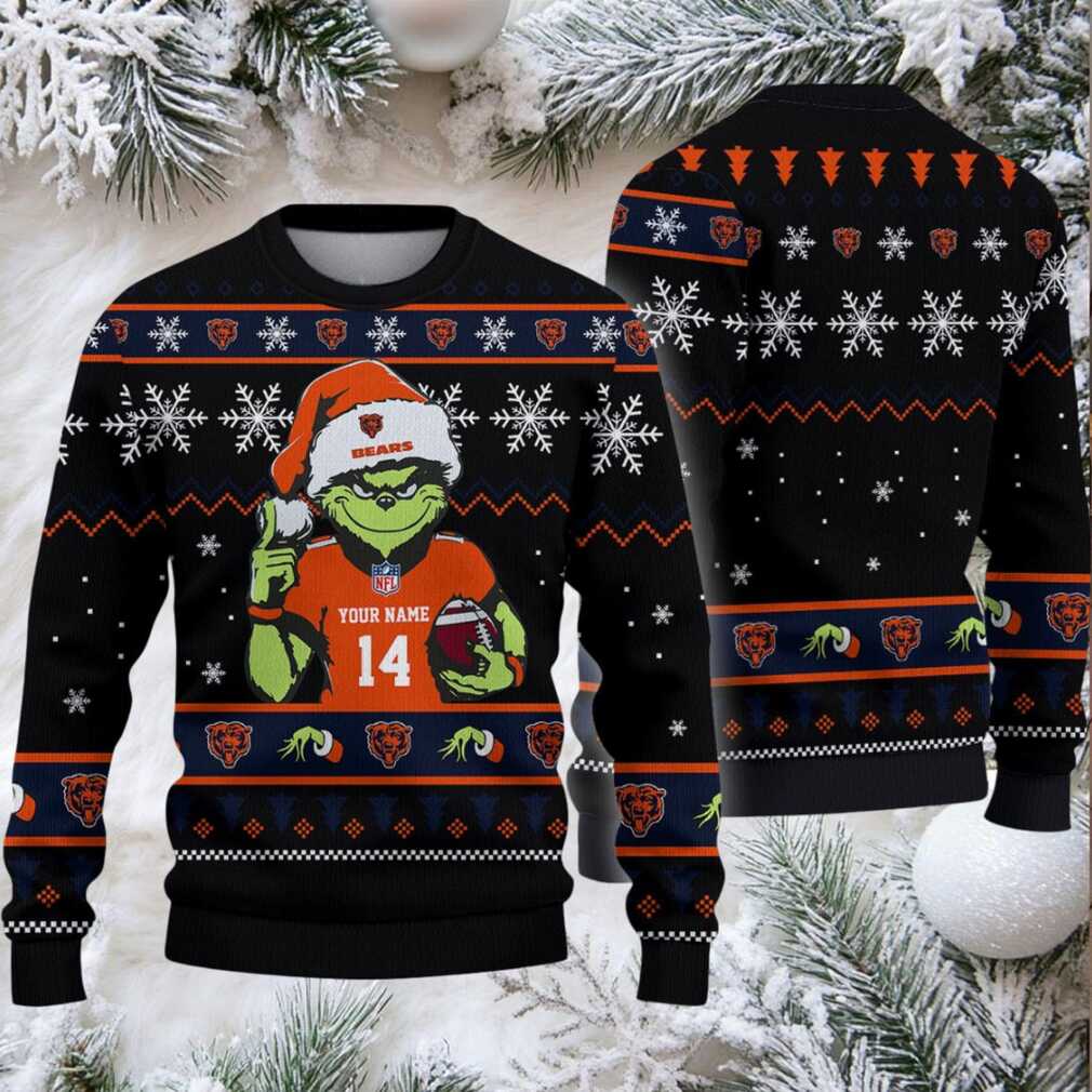 Chicago Bears Custom Christmas Ugly Sweater