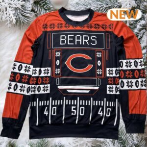 Chicago Bears NFL Ugly Christmas Holiday Sweater Chicago Bears NFL Ugly Christmas Holiday Sweater