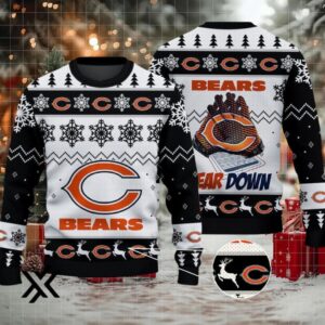 Chicago Bears Ugly Christmas Sweater 2025 X7LG2PXAV