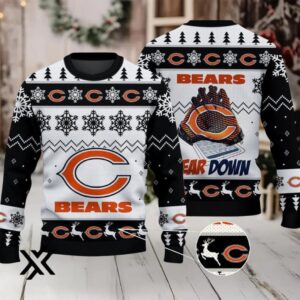 Chicago Bears Ugly Christmas Sweater 2025 X7LG2PXAV