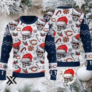 Chicago Bears Ugly Christmas Sweater 2025 X7LG2PXBN
