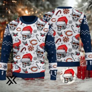 Chicago Bears Ugly Christmas Sweater 2025 X7LG2PXBN