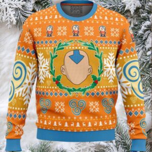 Christmas Airbenders Avatar The Last Airbender Ugly Christmas Sweater