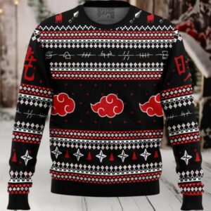 Christmas Akatsuki Shippuden Ugly Christmas Sweater