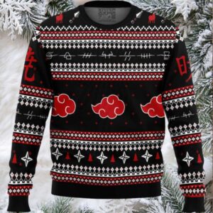 Christmas Akatsuki Shippuden Ugly Christmas Sweater